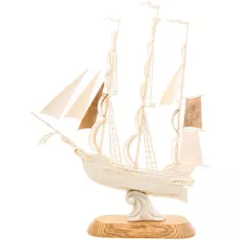 Souvenir from a mammoth tusk "Sailboat"