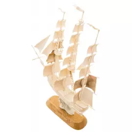 Souvenir from a mammoth tusk "Sailboat"
