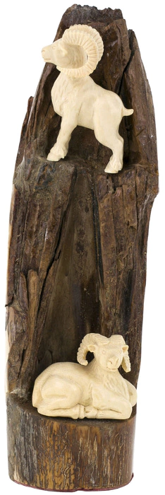 A product made of mammoth tusk "Mountain sheep"
