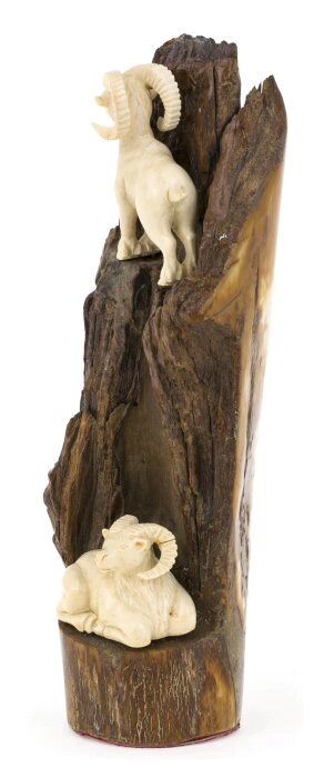 A product made of mammoth tusk "Mountain sheep"