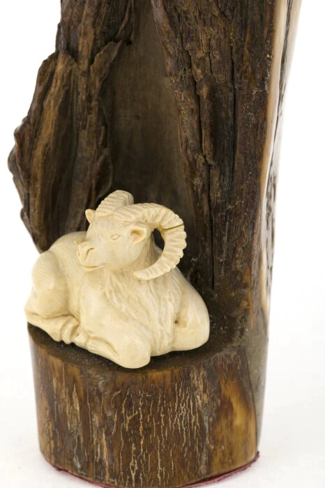 A product made of mammoth tusk "Mountain sheep"