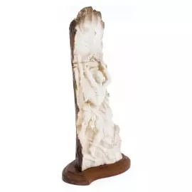 Mammoth tusk sculpture "Prometheus"