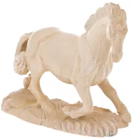 Скульптура из бивня мамонта "Орловский рысак"