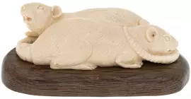 Сувенир из бивня мамонта "Крысы"