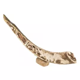 Сувенир из бивня мамонта "Борьба предков за выживание"
