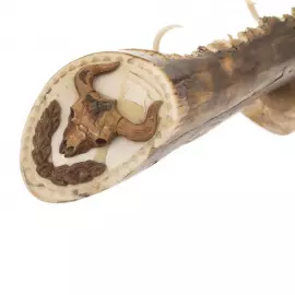 Сувенир из бивня мамонта "Борьба предков за выживание"