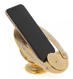The "Horseshoe for Luck" phone stand