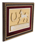 Gift panel "Luck" (red passepartout)