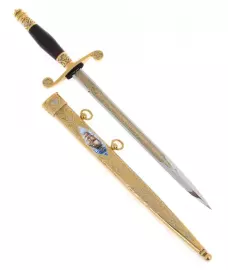 Кортик "Офицерский" с эмалями, Златоуст