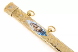 Кортик "Офицерский" с эмалями, Златоуст