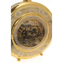 Охотничий набор "На привале" с ножом, на 3 персоны, Златоуст Охотничий набор "На привале" с ножом, на 3 персоны, Златоуст