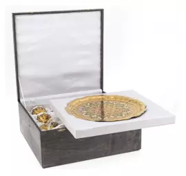 Чайный сервиз "Восточный" на 3 персоны, Златоуст