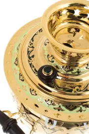 Чайный сервиз с самоваром "Душевная беседа" на 6 персон, Златоуст