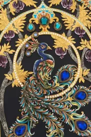 Подарочная книга в кожаном переплете и окладе "Омар Хайям" с закладкой, Златоуст