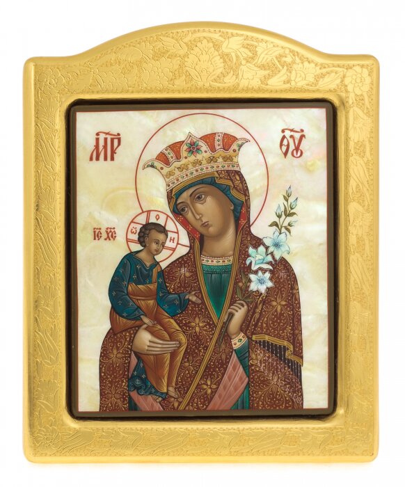 Mother-of-pearl icon "Unfading color"
