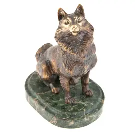 Статуэтка бронзовая "Лайка"