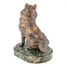 Статуэтка бронзовая "Лайка"