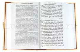 Подарочная книга в кожаном переплете и окладе "Тора" с камнями