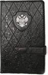 Leather business card holder "Derzhava"