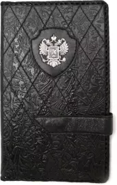 Визитница кожаная "Держава"