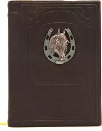 Diary with removable cover "Horseshoe"