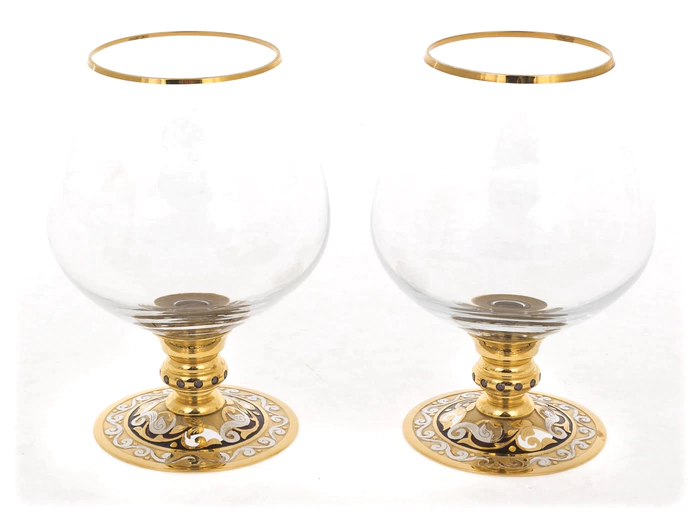 Cognac set for 4 persons