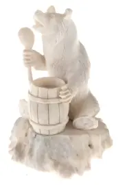 Сувенир из рога лося "Бочка мёда" Сувенир из рога лося "Бочка мёда"