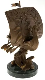 Скульптура бронзовая "Корабль "Россия" Скульптура бронзовая "Корабль "Россия"