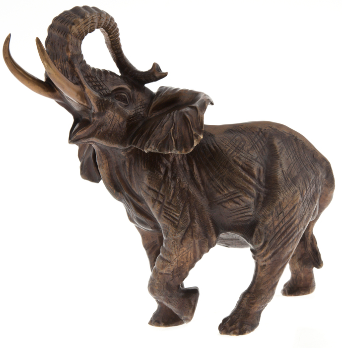 Bronze sculpture "Elephant No. 2"
