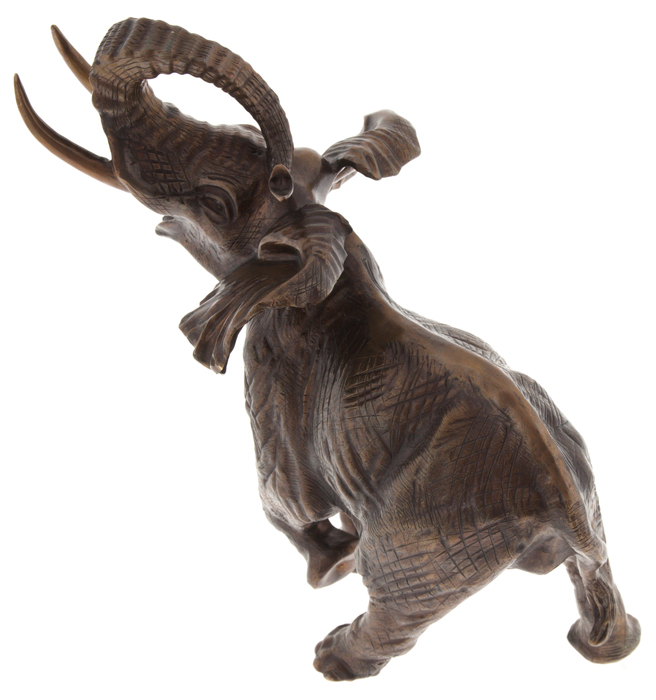 Bronze sculpture "Elephant No. 2"