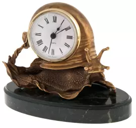 Часы настольные "Улитка"