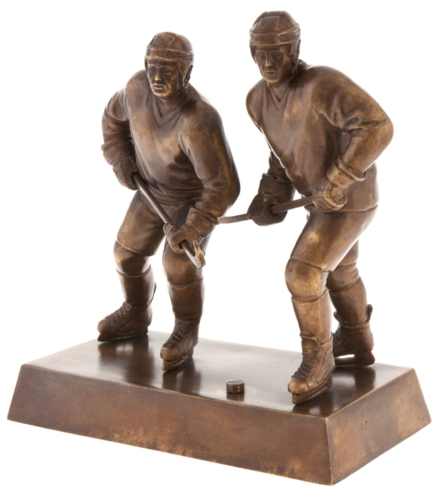 Bronze sculpture "Hockey Players"