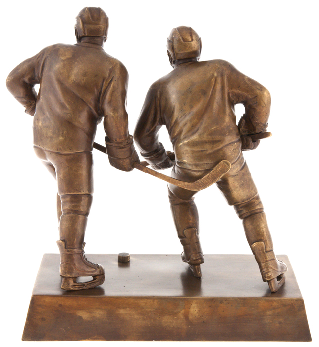 Bronze sculpture "Hockey Players"