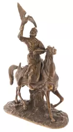 Bronze sculpture "Sokolnichy"