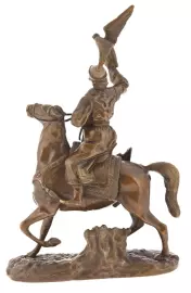 Bronze sculpture "Sokolnichy"