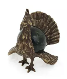 Скульптура из бронзы "Глухарь"