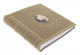 Фотоальбом "Белая роза" финифть