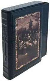Книга в кожаном переплете "Библия в гравюрах Гюстава Доре" (в футляре) Книга в кожаном переплете "Библия в гравюрах Гюстава Доре" (в футляре)