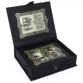 Книга в кожаном переплете "Российская Империя. История полиции" в коробе