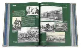 Подарочная книга в кожаном переплете "Нефть и газ. Мировая история"