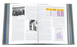 Подарочная книга в кожаном переплете "Нефть и газ. Мировая история"