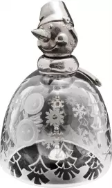 The bell "Crystal Snowman"