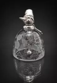 The bell "Crystal Snowman"
