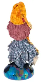 Скульптура-бюст "Клоун в кепке со звёздами" Скульптура-бюст "Клоун в кепке со звёздами"