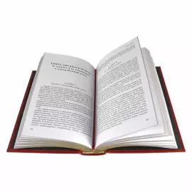 Книга в кожаном переплете "О духе законов. Шарль Луи Монтескье"