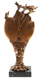 Часы "Время летит - Время деньги"