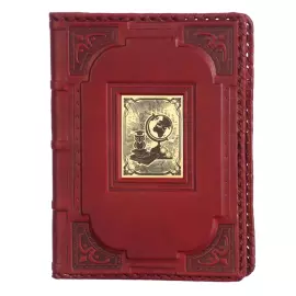 Ежедневник «Учителю-1» формата А5, красный