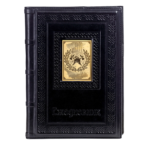 Diary "Fireman-6" A5 format (black)