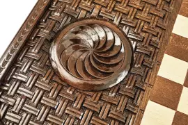 Резные нарды из бука "Византия 4"