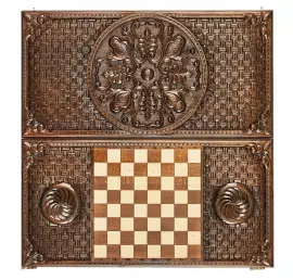 Резные нарды из бука "Византия 4"